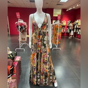Agua Bendita Floral Dress